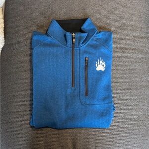 Alaskan Hardgear Blue Quarter-Zip Pullover